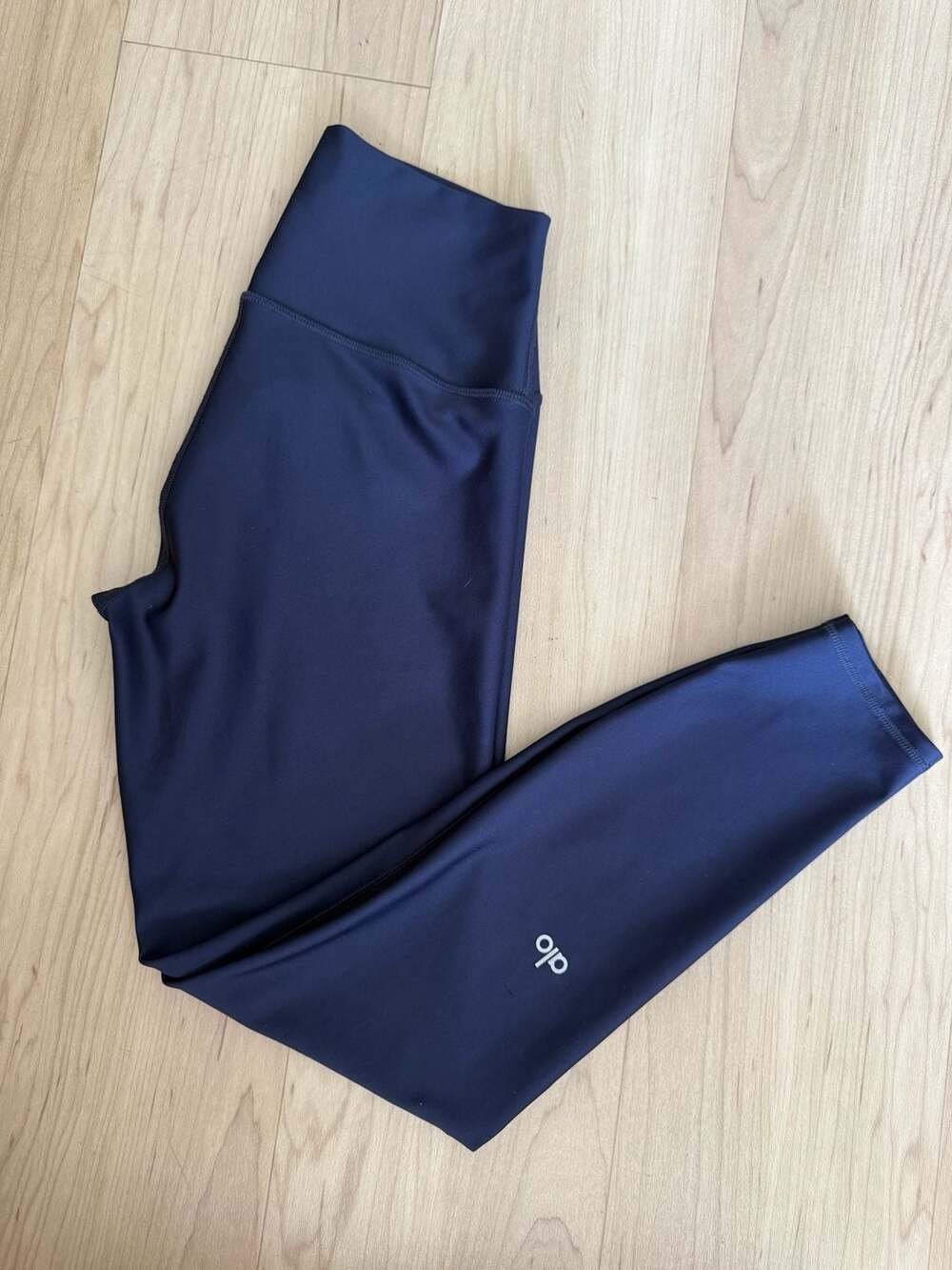 ALO Yoga Navy High-Waist Leggings